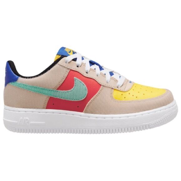 Nike Air Force 1 LV8 1 4Youth Sandrift Emerald Rise NWT in box - Picture 1 of 10